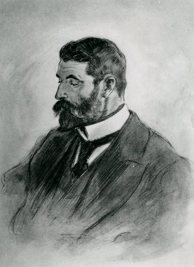 Portrait of Alfred Deakin, 1901 by Percy F.S. Spence